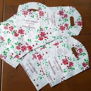 20 pcs Loot Bags Ce qui compte c'est le désir de transmettre French Bags Favor